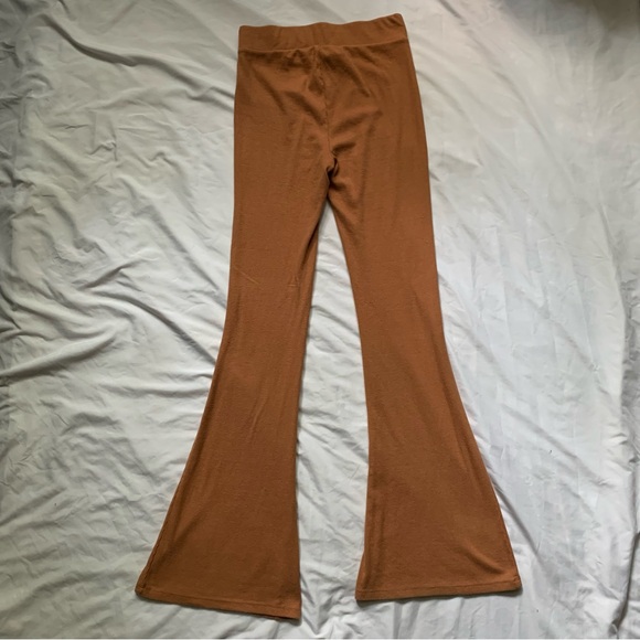 Aerie Ribbed Flare Pants - Picture 2 of 4